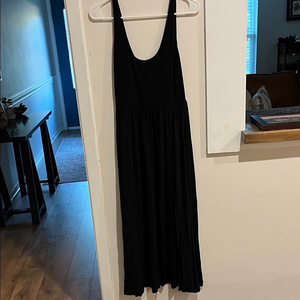 a new day Black Backless Dress